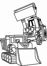 Bulldozer Tractor sketch template