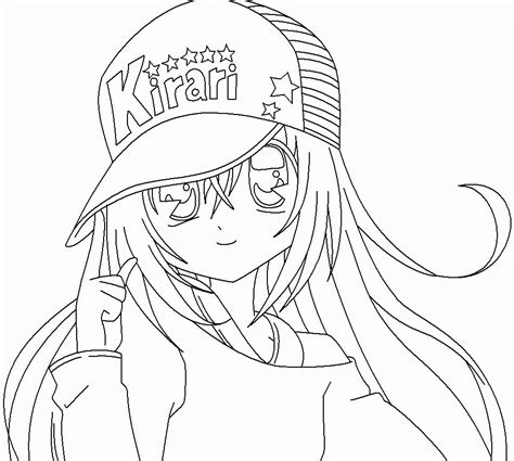 coloring pages anime coloring pages