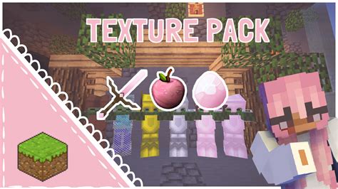 pastel pink pvp  minecraft texture pack