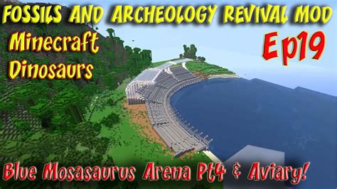 Fossils And Archeology Mod Minecraft Jurassic World Ep19