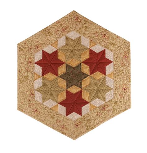 hexagon quilt patterns digital   shipped
