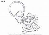 Hoopa Pokemon Draw Step Drawing Drawingtutorials101 Tutorials sketch template