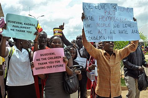 Uganda President Leads Anti Gay Rally News Al Jazeera