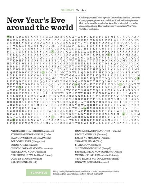 word search new year s eve around the world sunday