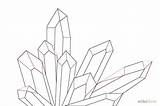 Drawing Crystals Draw Drawings Crystal Cluster Google Reference Inspo sketch template