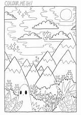 Coloring Ghost Indie Aesthetics Thesadghostclub sketch template