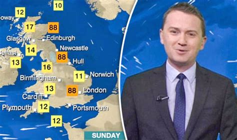 Bbc Weatherman Makes Terrifying Blunder As He Predicts Mother S Day