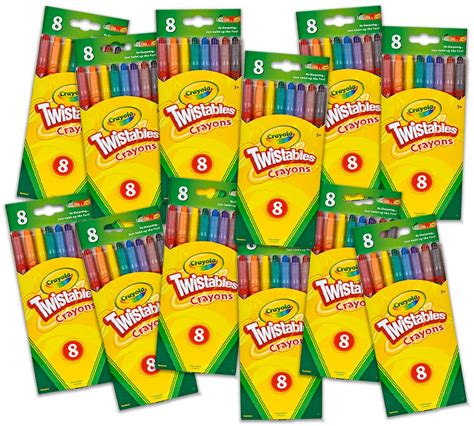 twistables crayon classpack  bulk  count sets crayolacom crayola