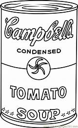 Warhol Campbells Kidswoodcrafts Zdroj Pinu Ift Lesson sketch template