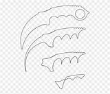 Karambit Knife Go Pngfind sketch template