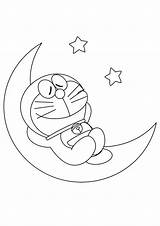 Doraemon Luna Dorme Stampare Colora Coloradisegni Reggae Personaggi Maschere Carnevale Pianetabambini Yo Incantevole sketch template