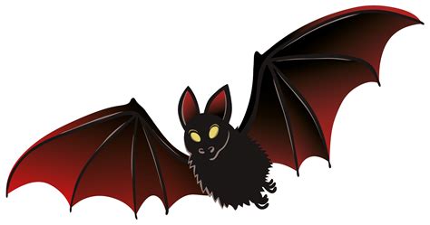 black red bat transparent png stickpng