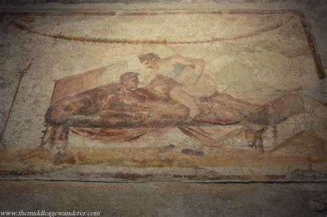Pompeii Brothel A Photo Gallery The Middle Age Wanderer