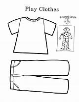 Clothes Coloring Pages Worksheets Worksheet Kids Preschool Activities Pre Summer People Printable Children Clothing Wear Color Sheets Teaching Cool Theme sketch template