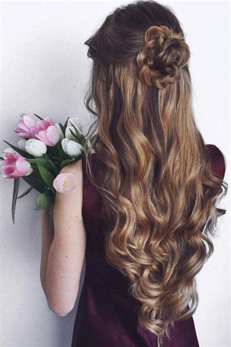 15 best collection of long curly quinceanera hairstyles