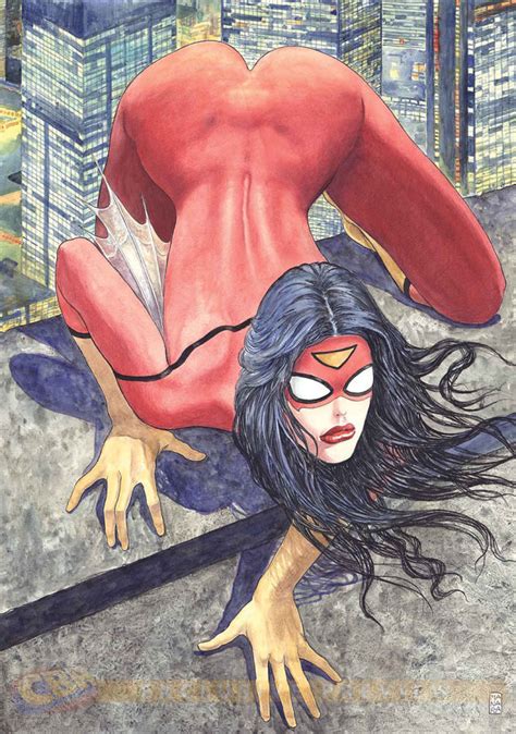 Frank Cho Redoes Controversial Spider Woman Cover Nerd