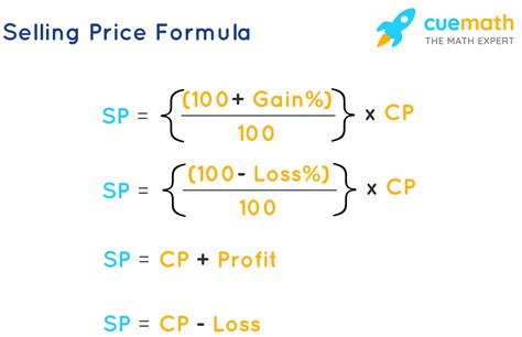 selling price formula    selling price formula examples