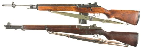 Two M1 M14 Style Semi Automatic Rifles A A R Sales Mark