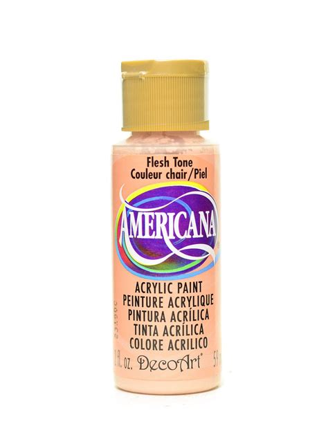 americana acrylic paints flesh tone  oz pack   walmartcom