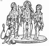Coloring Rama Navami Janmashtami Festival Diwali Related Shri Popular sketch template