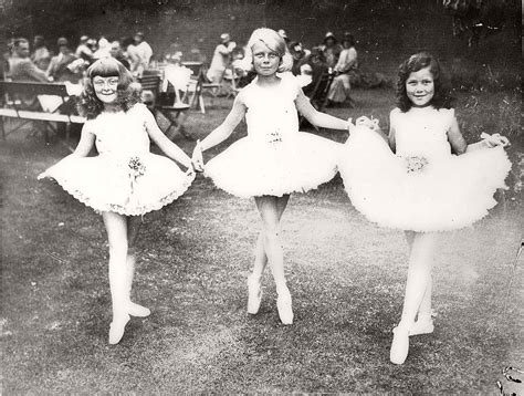 vintage group photos of dancing girls 1910s 1930s