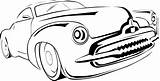Line Cars Car sketch template