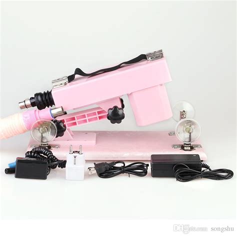 Pink Color Cannon Machine Gun Masturbation Machine Female