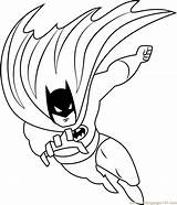 Batman Flying Coloring Drawing Pages Getdrawings Head Coloringpages101 sketch template