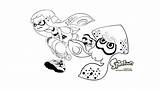 Splatoon Inkling Squid Coloriage Imprimer Orig07 Malvorlagen Scribblefun Jungen Shenouda Ninjago Depuis Ausdrucken Drucken sketch template