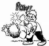 Clipart Punching Punched Boy Hitting Someone Getting Cartoon Somebody Clipground Kicked Ass 2010 Pluspng sketch template