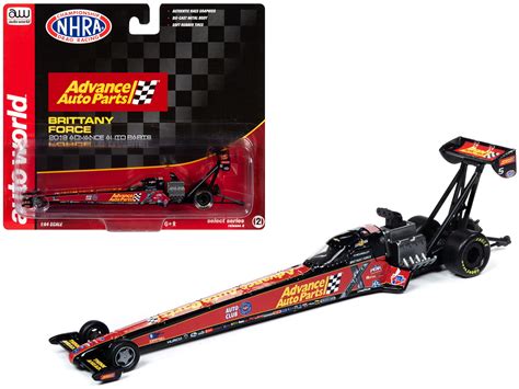 nhra tfd top fuel dragster brittany force advance auto parts