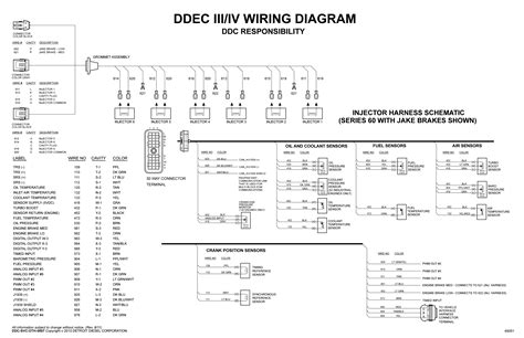 detroit diesel series  wiring diagram