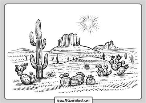 desert animals coloring pages printable coloring pages