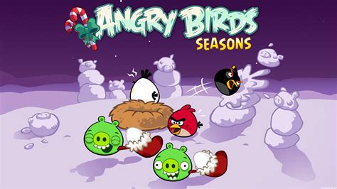 android   angry birds seasons winter wonderham