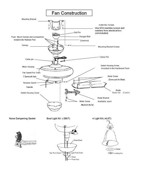 hunter fans electrical wiring diagram