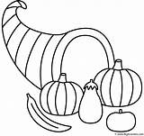 Plenty Horn Coloring Thanksgiving Pages Gourd Horns Autumn Fall Printable Print Template Getdrawings Getcolorings Drawings 1142 52kb sketch template