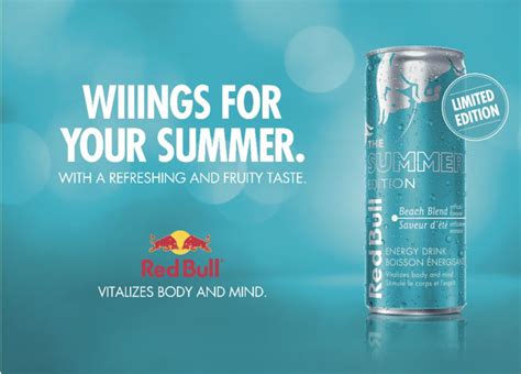 red bull summer edition beach blend launches    western grocer