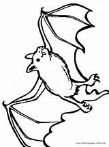 Bat Coloring Pages Animal Bats Cute Halloween Drawing Printable Kids Flying Color Line Rouge Cartoon Animals Sheets Nocturnal Realistic Colouring sketch template