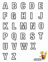 Alphabet Letters Printables Chart Capital Print Kids Coloring Printouts Pages Classic Abc Boys Case Stencils Charts Learning Yescoloring Upper sketch template