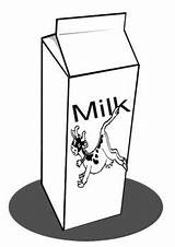 Milk Coloring Getcolorings Carton sketch template