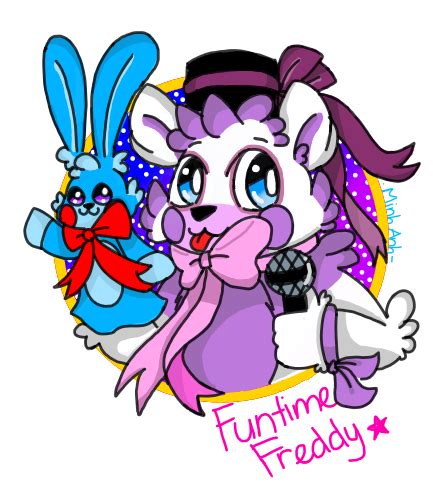 Funtime Freddy And Bon Bon By Sweetmashmellowroom On