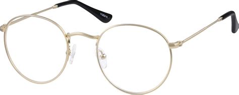 Gold Sepulveda Round Eyeglasses 1125214 Zenni Optical Eyeglasses