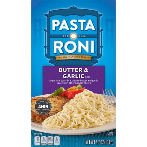 pasta roni butter garlic angel hair pasta  oz box walmartcom