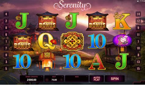serenity slot machine  microgaming casino slots