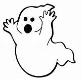 Ghost Scary Coloring Drawing Pages Getdrawings sketch template