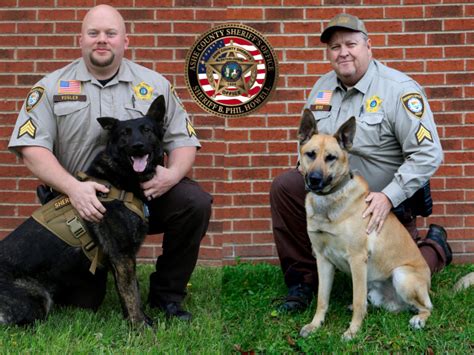 Ashe County Sheriff’s Office K9s William And Rhino To Get Donation Of
