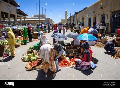 market  adi keyh eritrea africa stock photo alamy