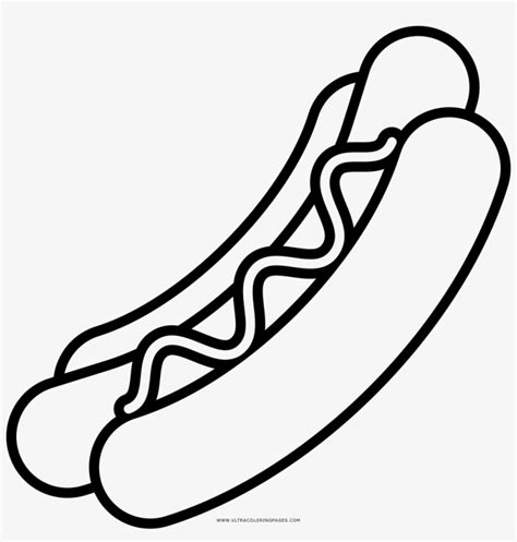 hurry hot dog coloring page ultra hot dog  coloring png image