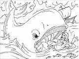 Jonah Coloring Whale Pages Coloringpages4u sketch template