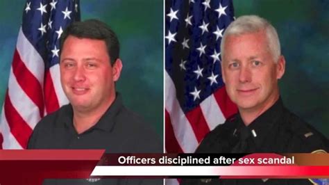 cleveland police officers disciplined after sex scandal tennessee